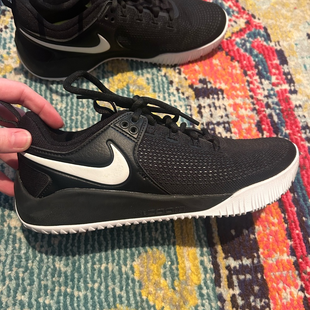 Nike Black and White Volleyball Shoes